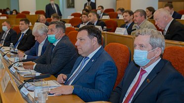 Заседание Законодательного Собрания Оренбургской области
